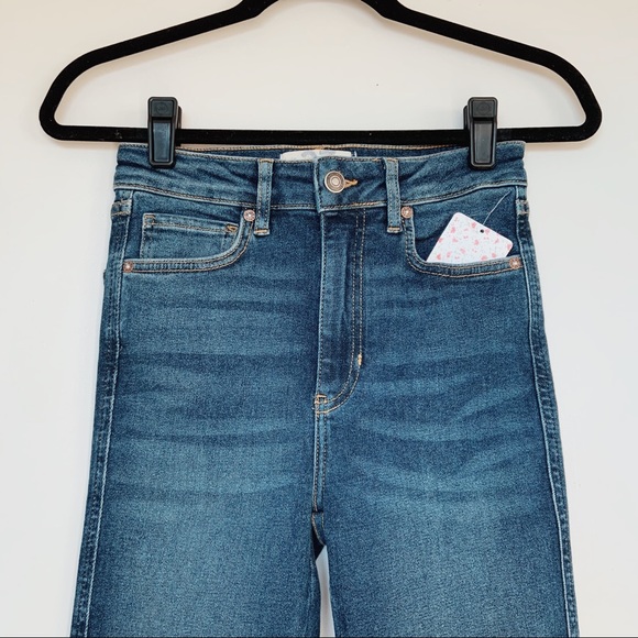 NWT Free People Raw Edge High-Rise Jeans - Picture 5 of 8